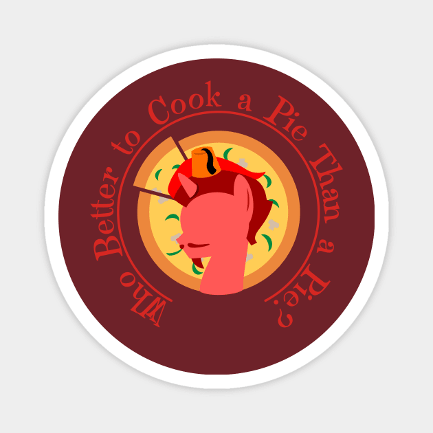 Pie's Pizzeria Fan Shirt Magnet by TrailGrazer